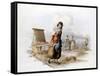 Brickfield, 1808-William Henry Pyne-Framed Stretched Canvas
