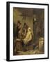 Bricklayer Smoking a Pipe, 1630-60-David Teniers-Framed Art Print