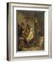 Bricklayer Smoking a Pipe, 1630-60-David Teniers-Framed Art Print