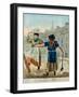 Bricklayers' Labourers-null-Framed Giclee Print