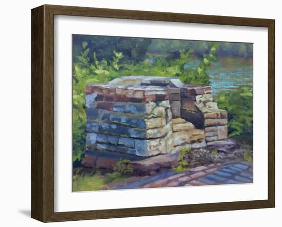 Bricks-Rusty Frentner-Framed Giclee Print