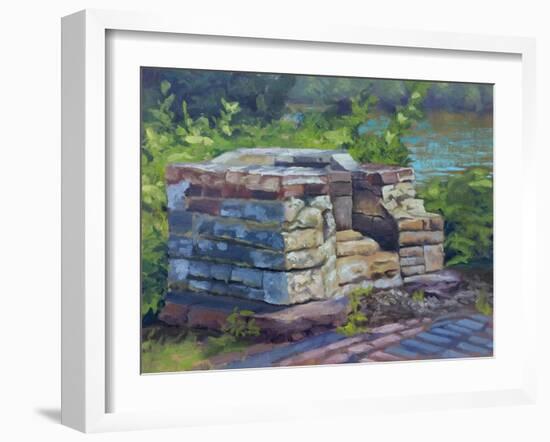 Bricks-Rusty Frentner-Framed Giclee Print