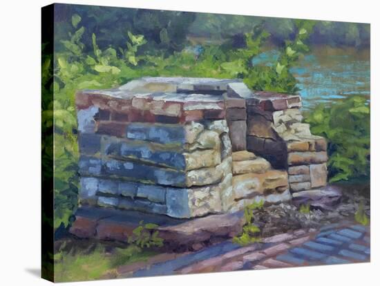 Bricks-Rusty Frentner-Stretched Canvas