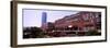 Bricktown Mercantile Building Along the Bricktown Canal with Devon Tower in Background-null-Framed Photographic Print