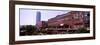 Bricktown Mercantile Building Along the Bricktown Canal with Devon Tower in Background-null-Framed Photographic Print