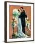 "Bridal Couple Dancing,"June 6, 1931-Elbert Mcgran Jackson-Framed Giclee Print