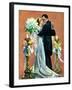 "Bridal Couple Dancing,"June 6, 1931-Elbert Mcgran Jackson-Framed Giclee Print