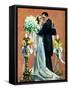 "Bridal Couple Dancing,"June 6, 1931-Elbert Mcgran Jackson-Framed Stretched Canvas