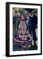 Bridal couple from Salamanca, 1912. Oil on canvas, 203 × 121 cm-Joaquin Sorolla-Framed Premium Giclee Print