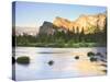 Bridal Falls, Yosemite, California, USA-Tom Norring-Stretched Canvas