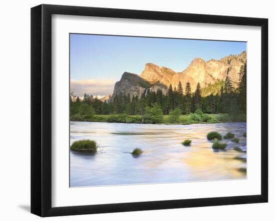 Bridal Falls, Yosemite, California, USA-Tom Norring-Framed Premium Photographic Print