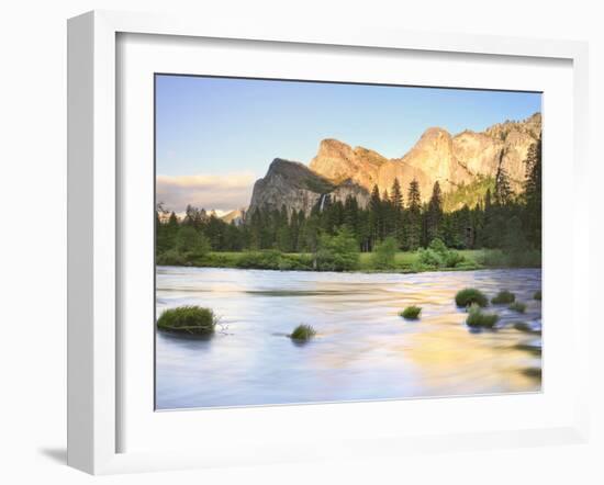 Bridal Falls, Yosemite, California, USA-Tom Norring-Framed Premium Photographic Print