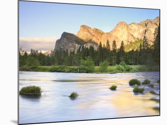 Bridal Falls, Yosemite, California, USA-Tom Norring-Mounted Photographic Print