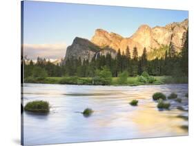 Bridal Falls, Yosemite, California, USA-Tom Norring-Stretched Canvas
