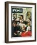 "Bridal Shower" Saturday Evening Post Cover, February 26, 1955-Stevan Dohanos-Framed Giclee Print