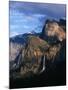 Bridal Veil Falls and Cathedral Rocks, Yosemite National Park, California, USA-Adam Jones-Mounted Photographic Print