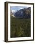 Bridal Veil Falls and Half Dome Peak in Yosemite Valley, Yosemite National Park, California, USA-Kober Christian-Framed Photographic Print