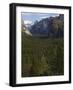 Bridal Veil Falls and Half Dome Peak in Yosemite Valley, Yosemite National Park, California, USA-Kober Christian-Framed Photographic Print