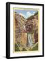 Bridal Veil Falls, Provo Canyon, Utah-null-Framed Art Print