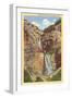 Bridal Veil Falls, Provo Canyon, Utah-null-Framed Art Print