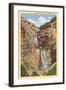 Bridal Veil Falls, Provo Canyon, Utah-null-Framed Art Print