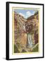 Bridal Veil Falls, Provo Canyon, Utah-null-Framed Art Print