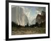 Bridal Veil Falls, Yosemite, C.1870-84-Thomas Hill-Framed Giclee Print