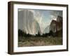 Bridal Veil Falls, Yosemite, C.1870-84-Thomas Hill-Framed Giclee Print