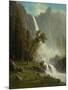 Bridal Veil Falls, Yosemite, c.1871-1873-Albert Bierstadt-Mounted Giclee Print