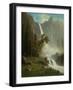 Bridal Veil Falls, Yosemite, c.1871-1873-Albert Bierstadt-Framed Giclee Print