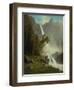 Bridal Veil Falls, Yosemite, c.1871-1873-Albert Bierstadt-Framed Giclee Print