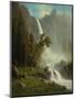 Bridal Veil Falls, Yosemite, c.1871-1873-Albert Bierstadt-Mounted Giclee Print