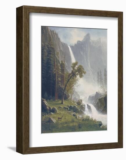 Bridal Veil Falls, Yosemite, c.1871-73-Albert Bierstadt-Framed Art Print