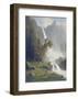 Bridal Veil Falls, Yosemite, c.1871-73-Albert Bierstadt-Framed Art Print