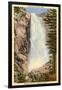 Bridal Veil Falls, Yosemite, California-null-Framed Art Print