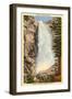 Bridal Veil Falls, Yosemite, California-null-Framed Art Print