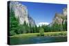 Bridal Veil Falls, Yosemite National Park, California, USA-null-Stretched Canvas