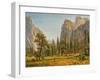 Bridal Veil Falls, Yosemite Valley, California, 1871-73-Albert Bierstadt-Framed Giclee Print