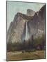 Bridal Veil Falls - Yosemite Valley-Thomas Hill-Mounted Giclee Print