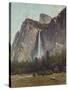 Bridal Veil Falls - Yosemite Valley-Thomas Hill-Stretched Canvas