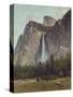 Bridal Veil Falls - Yosemite Valley-Thomas Hill-Stretched Canvas