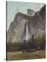 Bridal Veil Falls - Yosemite Valley-Thomas Hill-Stretched Canvas