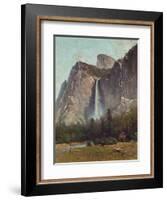 Bridal Veil Falls - Yosemite Valley-Thomas Hill-Framed Giclee Print