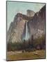 Bridal Veil Falls - Yosemite Valley-Thomas Hill-Mounted Giclee Print