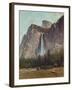 Bridal Veil Falls - Yosemite Valley-Thomas Hill-Framed Giclee Print