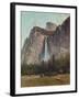 Bridal Veil Falls - Yosemite Valley-Thomas Hill-Framed Giclee Print