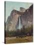 Bridal Veil Falls - Yosemite Valley-Thomas Hill-Stretched Canvas