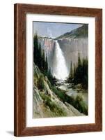 Bridal Veil Falls, Yosemite-Thomas Hill-Framed Giclee Print