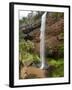 Bridal Veil Waterfall, Drakensberg Mountains, South Africa, Africa-Groenendijk Peter-Framed Photographic Print