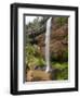 Bridal Veil Waterfall, Drakensberg Mountains, South Africa, Africa-Groenendijk Peter-Framed Premium Photographic Print